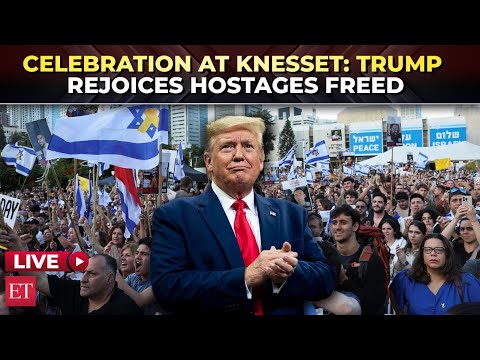 LIVE | Trump gives emotional Knesset speech celebrating freed Israeli hostages after Hamas release