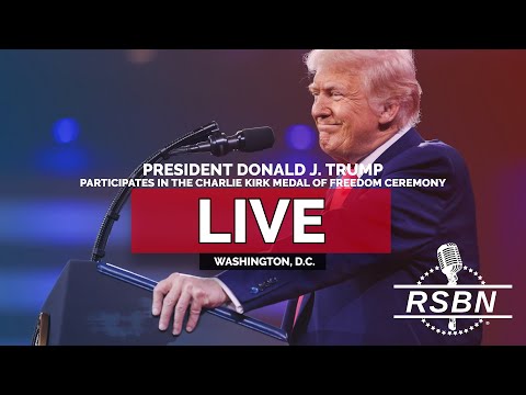 LIVE: President Trump Participates in the Charlie Kirk Medal of Freedom Ceremony – 10/14/25