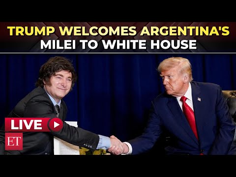 Trump LIVE | US President welcomes Argentina’s Milei to White House after B bailout