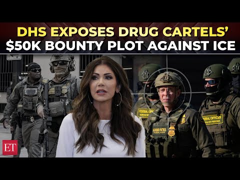 DHS exposes Mexican cartels’ K bounty plot to assassinate ICE agents | US Immigration Crackdown