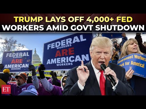 Mass firings rock America; Trump lays off 4,000+ federal workers amid government shutdown chaos