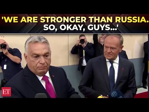 ‘We are stronger than Russia’| Poland’s Tusk, Hungary’s Orban clash on Russia at EU summit