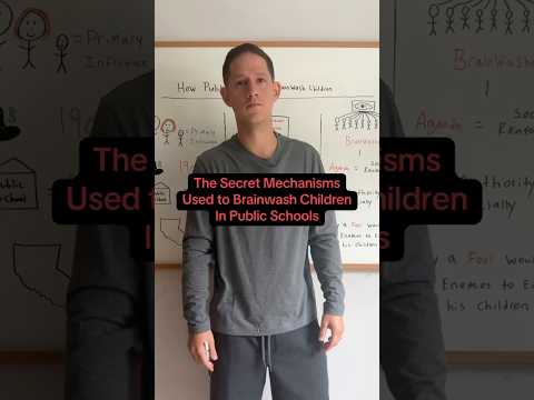 The Secret Mechanisms Used to Brainwash Children in Public Schools