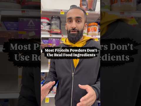Most Protein Powders Don’t Use Real Food Ingredients #flavcity #proteinpowder #protein
