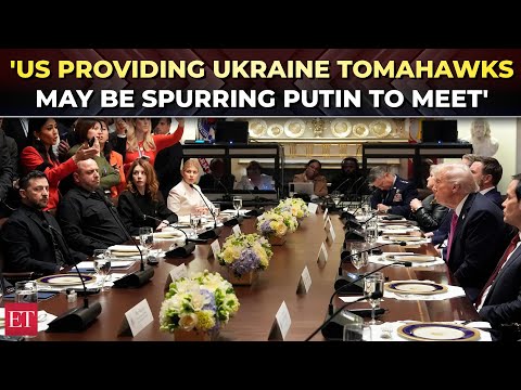 ‘Tomahawk missiles would escalate…’: Trump admits Putin ‘wants to end war’ during Zelenskyy meeting