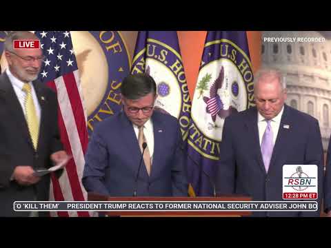 WATCH: Speaker Mike Johnson Holds Government Shutdown Presser – 10/20/25