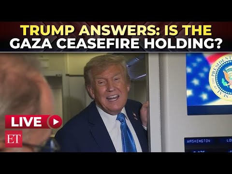 LIVE | Israel-Gaza ceasefire status? Trump drops unexpected revelation on tensions and peace talks