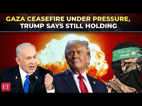 Israel-Hamas ceasefire strained as deadly strikes kill dozens; Trump says Gaza truce still holds