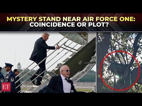 ‘Suspicious stand discovered’: FBI probes structure overlooking Trump’s Air Force One exit
