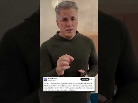 FITTON: Counting ballots received after Election Day violates federal law and encourages fraud!