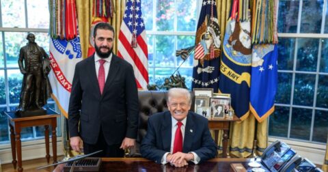 Syrian President and former Jihadist Leader Holds Historic Meeting with President Trump in the White House