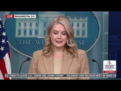 WATCH: White House Press Secretary Karoline Leavitt Holds a Press Briefing – 12/1/25
