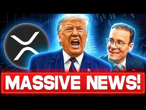 TRUMP’S CRYPTO CHAIR JUST CHANGED EVERYTHING | XRP MASSIVE NEWS