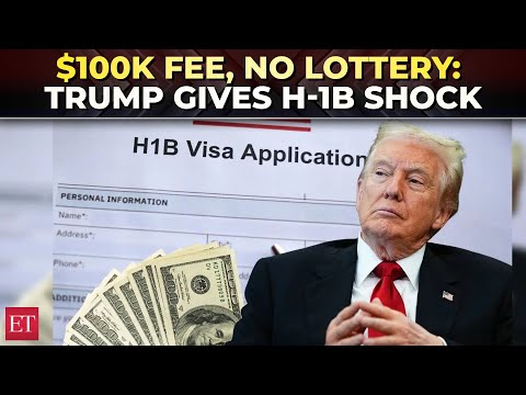 H-1B lottery axed: Trump’s new US work visa rules shock Big Tech | Immigration Crackdown