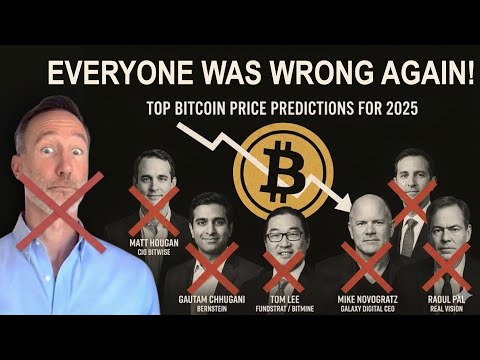 THE WORST Bitcoin Price Predictions For 2025 (ALL WRONG!)