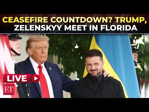 Trump-Zelenskyy LIVE | Mar-a-Lago talks that could end the Russia-Ukraine war