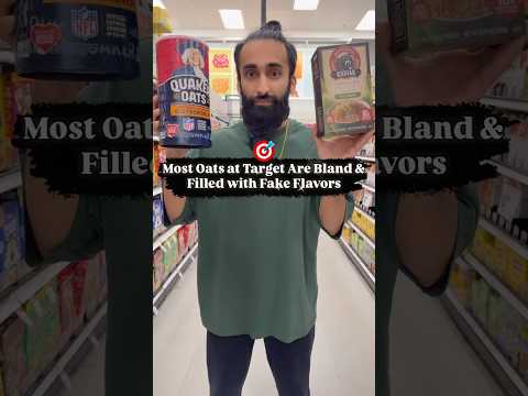 Most Oats at Target Are Bland & Filled with Fake Flavors #oats #proteinoats #sevensundays