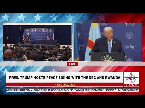 LIVE: President Trump Hosts a Signing Ceremony for the DRC–Rwanda Peace Agreement – 12/4/25