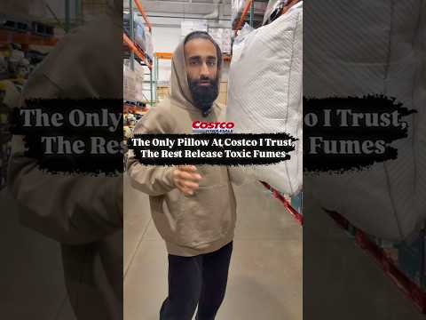 The Only Pillow at Costco I Trust Because The Rest Release Toxic Fumes #pillow #costco