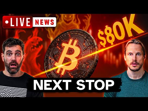 Bitcoin is CRASHING! 80k NEXT!? The Biggest Risks Yet!