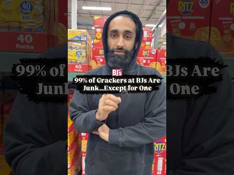 99% of Crackers at BJ’s Wholesale are Junk…Except for One #crackers #groceryshopping #groceryhaul