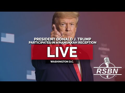 LIVE: President Trump Participates in a Hanukkah Reception – 12/16/25