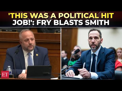 ‘You don’t remember who swore you in?’: Russell Fry grills Jack Smith at explosive House hearing