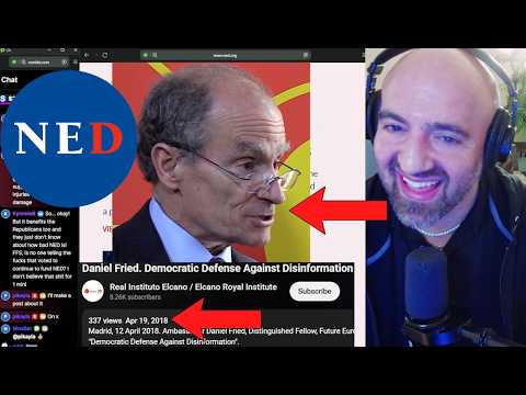 NED & The Censorship Industrial Complex: Case Study, Amb. Dan Fried