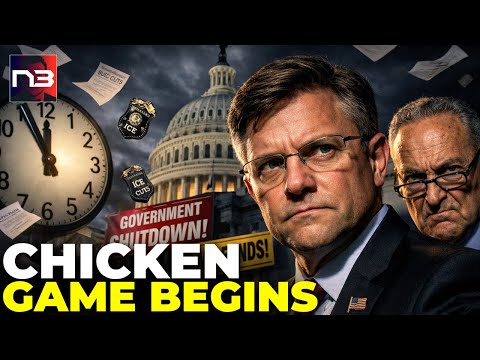 Exclusive: The Political Chicken Game That Could SHUT DOWN America – Schumer’s Driving STRAIGHT!