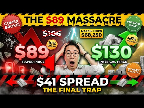THE  MASSACRE: Why Silver Just Crashed to  While Physical Premiums Hit 