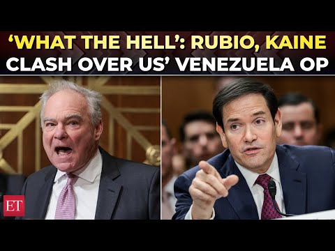 ‘Let me give you a reality check, Senator!’: Rubio clashes with Kaine at heated Venezuela hearing