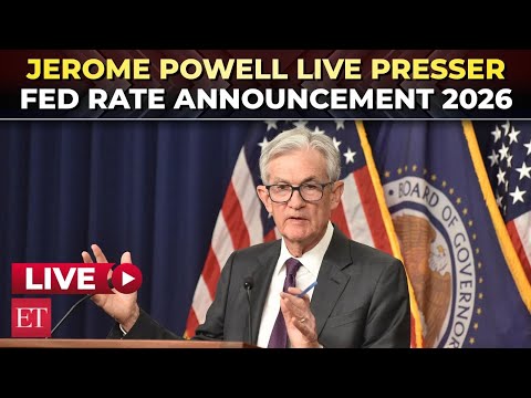 US Fed 2026 LIVE: Jerome Powell holds presser on key interest rate decision, dollar value and more