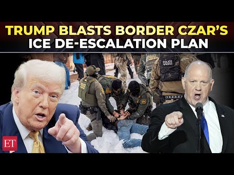 ‘Nothing going to change…’: Trump says no ICE PULLBACK in Minneapolis despite Homan’s drawdown talk