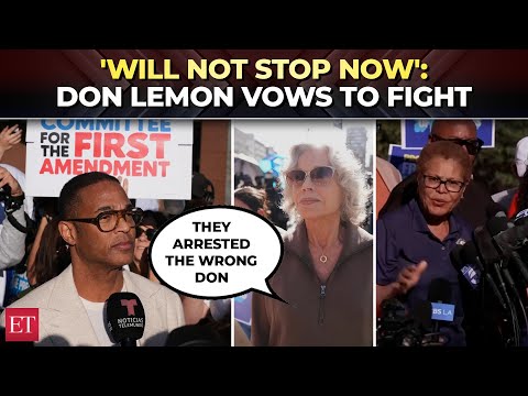 ‘Will not stop…’: Ex-CNN anchor Don Lemon vows to fight after arrest over Minnesota protest charge