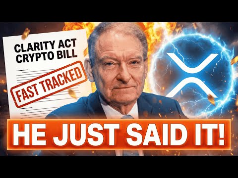 XRP CLARITY ACT TO BE FAST TRACKED!? SEC CHAIR JUST SAID IT!