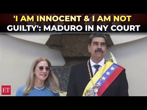 ‘I am still president of Venezuela!’: Maduro and wife plead not guilty in NY court after US capture