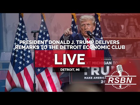 LIVE: President Trump to Deliver Remarks to the Detroit Economic Club – 1/13/26