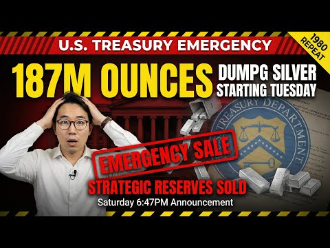 U.S. TREASURY EMERGENCY SALE: Why Government Is Dumping Strategic Silver Reserves (Market Panic)