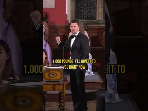 Charlie Kirk Calls Out Oxford Student’s Deportation Lie 👀