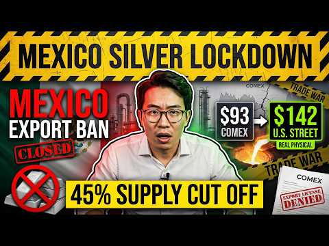 MEXICO JUST WEAPONIZED SILVER: Export Controls Cut Off 45% Of Global Supply (COMEX Trapped)