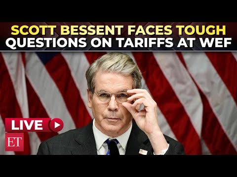 WEF LIVE | Scott Bessent faces media over Trump tariffs as World Economic Forum kicks off in Davos