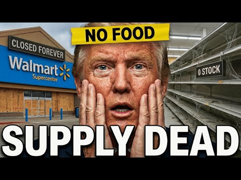 WALMART CLOSED: No Food Left on The Shelves. (Panic)