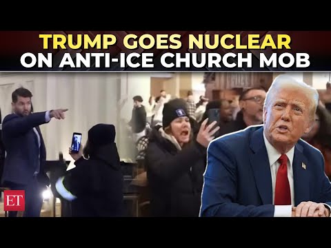 ‘Professional insurrectionists’: Trump slams Minnesota anti-ICE church stormers; to face ‘FACE Act’?