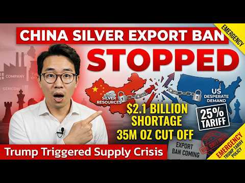 WARNING: China Just HALTED Silver Exports | Trump’s Tariff Destroys .1 BILLION Supply Chain