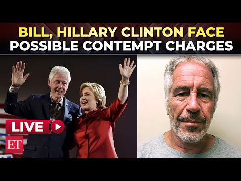 LIVE | Republicans push contempt against Bill, Hillary Clinton over Epstein probe | House hearing