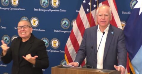 WATCH: Tim Walz Compares ICE Raids to Nazis Arresting Anne Frank