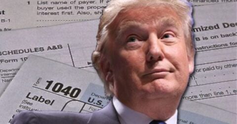 President Trump Files  Billion Lawsuit Against IRS for Leaking His Tax Returns