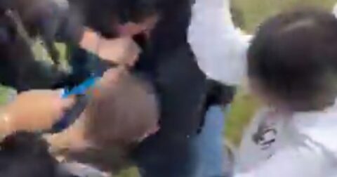 Shock Video: Texas High School Students Savagely Beat Teacher at Anti-ICE Class Walkout Protest (Update)