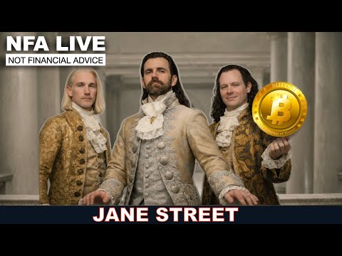 NFA LIVE: Jane Street. Bitcoin Manipulation OR 4 Year Cycle?
