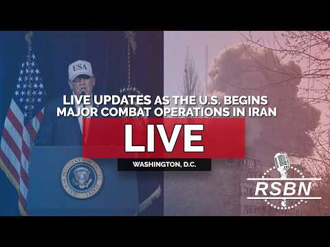 LIVE REPLAY: U.S. Begin​s Major Combat Operations in Iran ​- 2/28/26